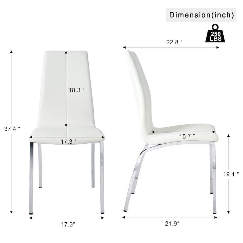 Upholstery Dining Chairs Set of 4