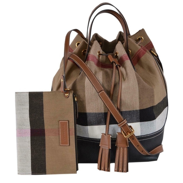 burberry canvas purse