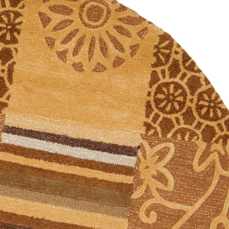 SAFAVIEH Handmade Soho Trixi Patchwork N.Z. Wool Rug