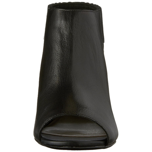 clarks open toe boots