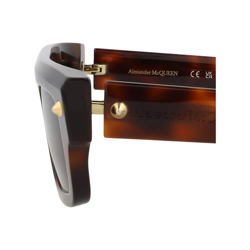 Alexander McQueen Square-Frame Recycled Acetate Sunglasses