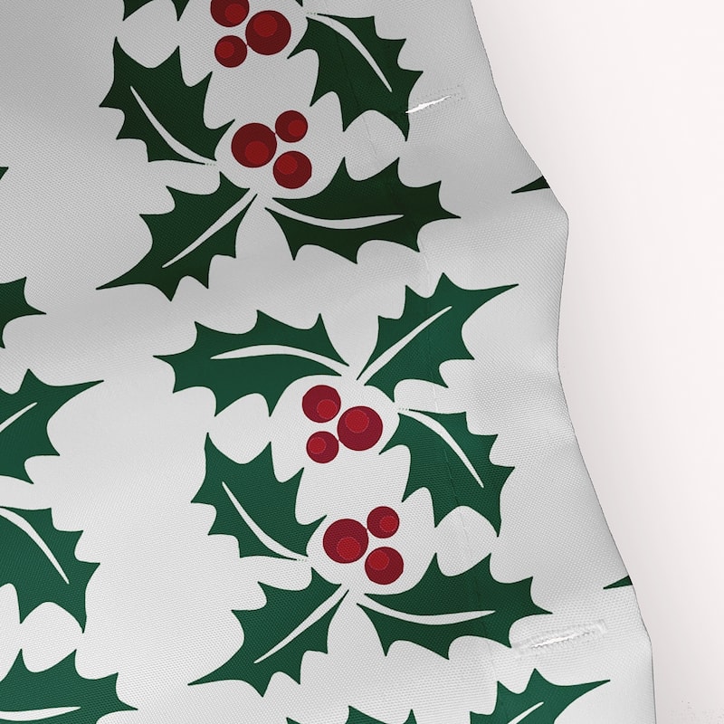 Holly Stripes Shower Curtain