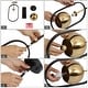 preview thumbnail 9 of 7, Modern Black Gold 1-Light Metal Pendant Lights Farmhouse Kitchen Island Light for Dining Room