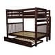 preview thumbnail 3 of 15, Taylor & Olive Trillium Full over Full Bunk Bed, Full Trundle