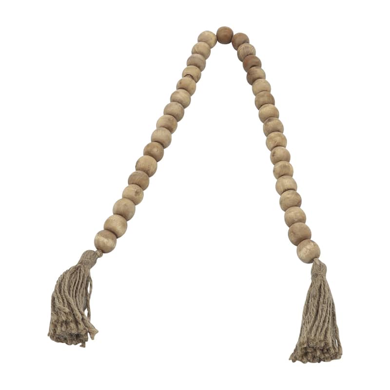 Sagebrook Home Double Bead Garland