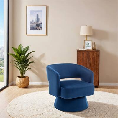 Swivel Barrel Chair,Accent Armchair 360 Degree Swivel Club Chair