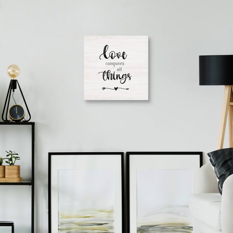 Love Conquers by Natalie Carpentieri Canvas Art Print