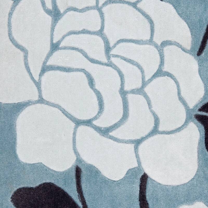 SAFAVIEH Handmade Modern Art Gudula Modern Polyester Rug