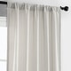 preview thumbnail 20 of 40, Exclusive Fabrics Simply Faux Linen Curtains - 2 Panels - Light Filtering Window Curtains