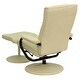 preview thumbnail 10 of 69, Contemporary Multi-Position Recliner and Ottoman with Wrapped Base