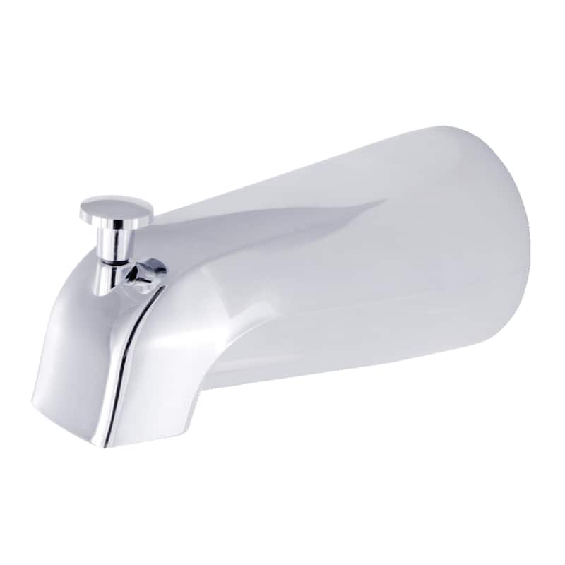 Showerscape 5-1/4-Inch Diverter Tub Spout - Polished Chrome