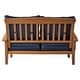 preview thumbnail 18 of 18, Cambridge Casual Caterina 4-piece Teak Patio Conversation Set