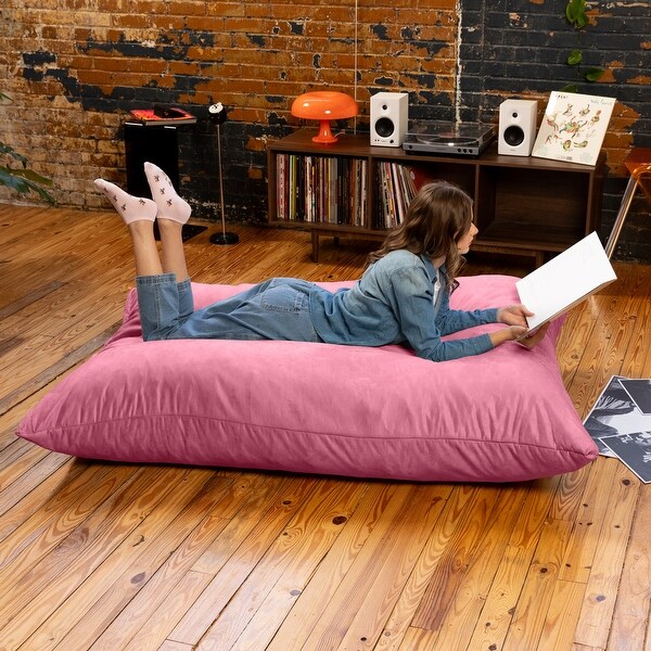 Jaxx 5.5' Huge Bean Bag Floor Pillow and Lounger for Adults