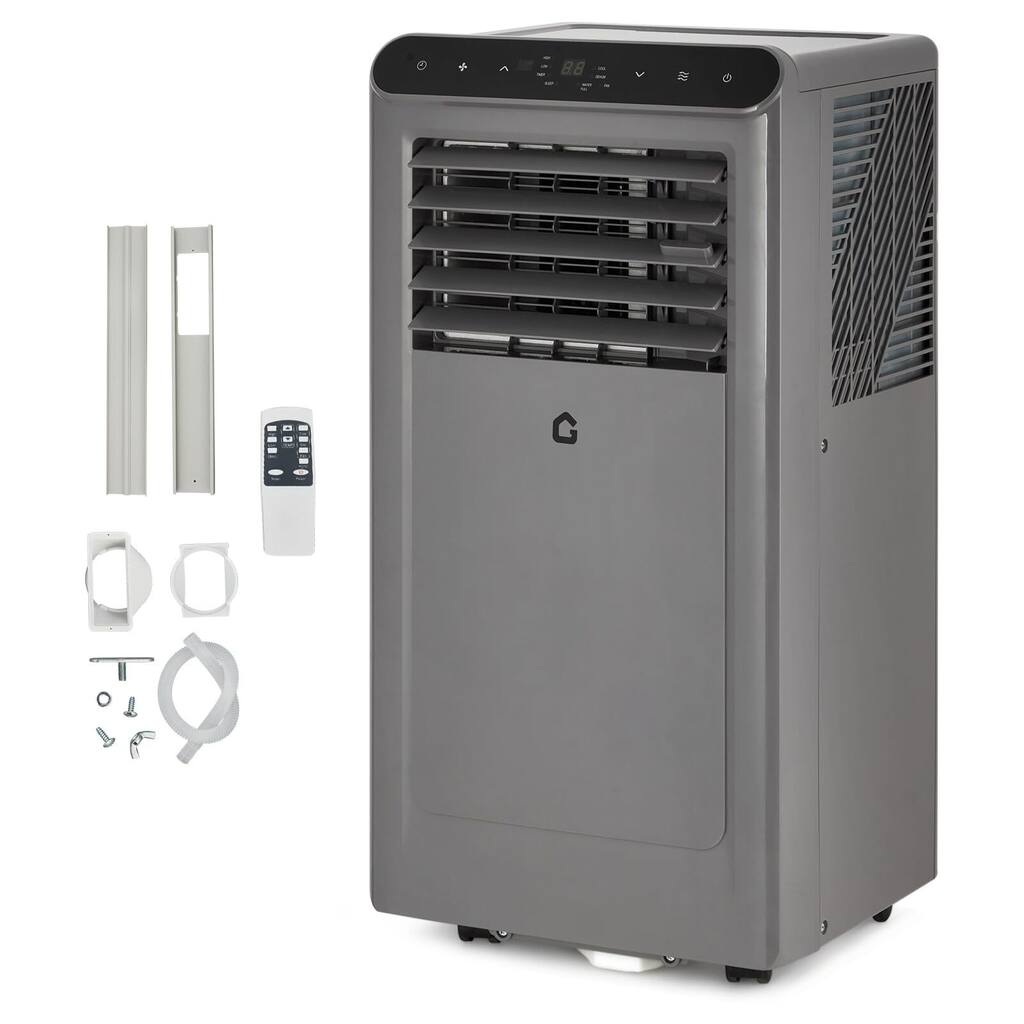 8,000 BTU Portable Air Conditioner, 24-Hour Timer, Cools up to 350 Sq. Ft