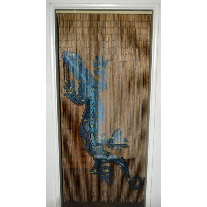 Bamboo Beaded Curtain Salamander