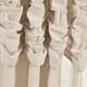 Lush Decor Ruched Waterfall Linen Window Curtain Single Panel - 84" x 52"