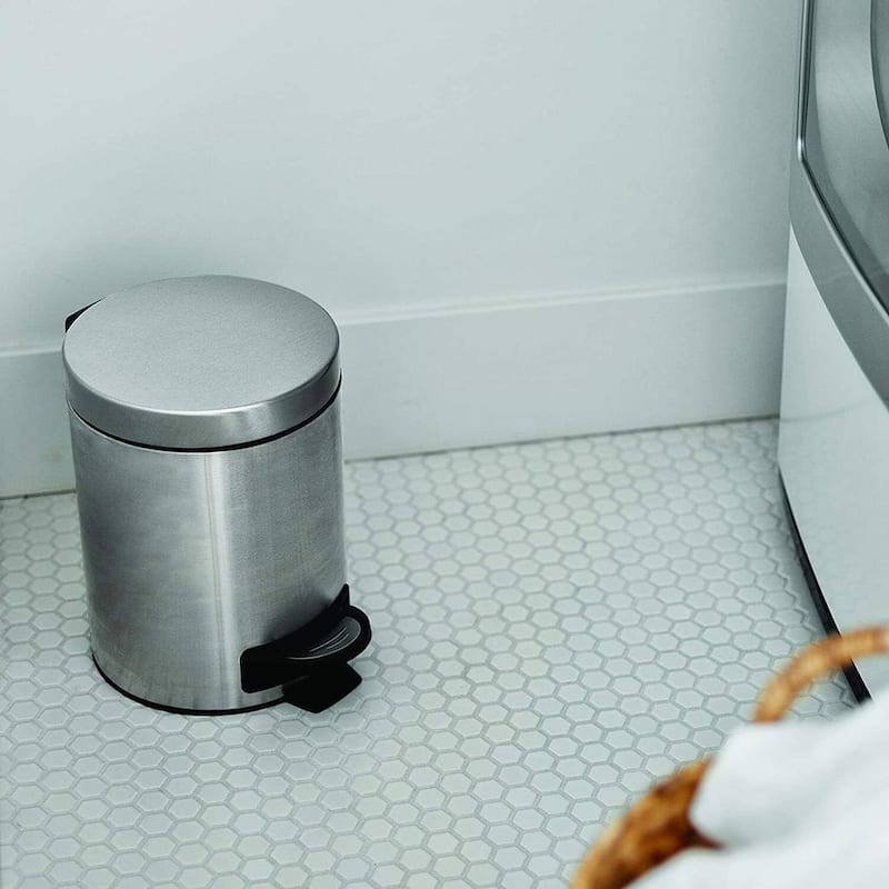 NINESTARS CB-SOT-30-1/5-1 Step-on Trash Can (8 & 1.3-gal) Combo