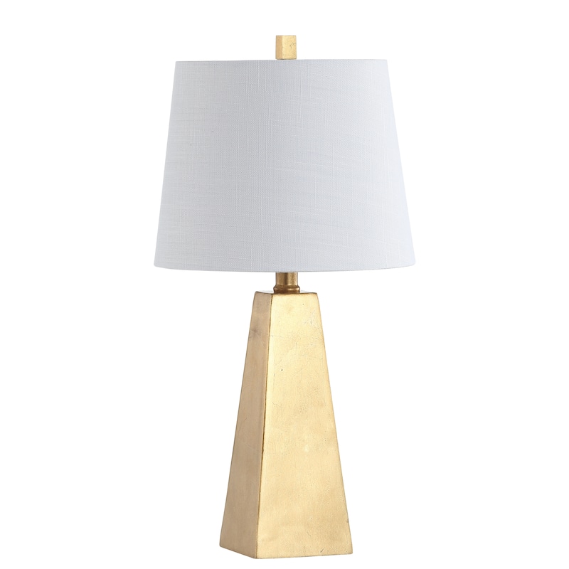 Gabrielle 20.5" Resin LED Table Lamp, White Marble Finish by JONATHAN Y - 20.50