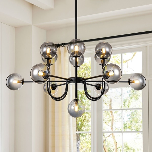 13 Light Mid Century Modern Sputnik Cluster Pendant Lighting Magic Bean Glass Globe Bubble Chandelier On Sale Bed Bath Beyond 39491000