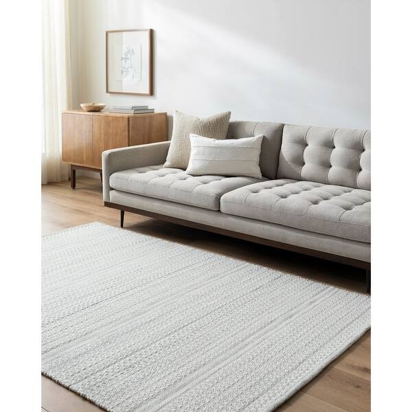 slide 2 of 7, Ziegler Traditional Area Rug Gray - 2' 6" x 8'