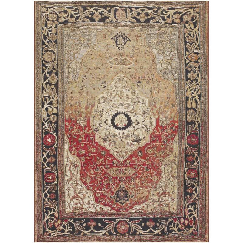Livabliss Warsaw Traditional Indoor / Outdoor Area Rug