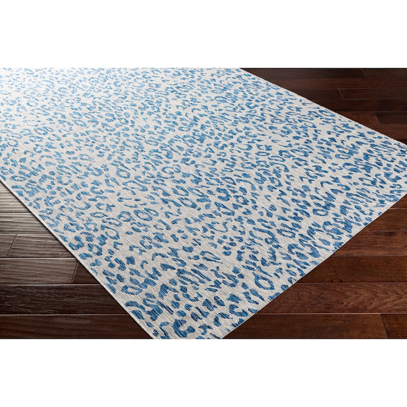 Livabliss Rowdie Indoor/ Outdoor Leopard Print Area Rug
