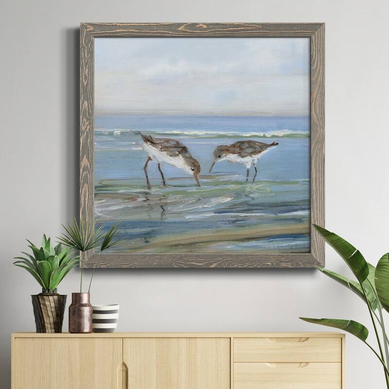 Seabird Beach II-Premium Framed Canvas - Ready to Hang