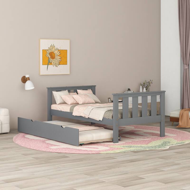 Wood Platform Bed