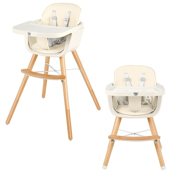 wooden high chair 3 in 1