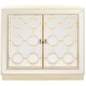 preview thumbnail 2 of 8, SAFAVIEH Kaia 2-Door Beige Storage Chest