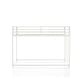 preview thumbnail 11 of 19, Furniture of America Jackson Modern Metal Twin over Twin Low Profile Bunk Bed with Reversible Ladder