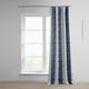 preview thumbnail 2 of 33, Exclusive Fabrics Flambe Striped Pattern Room Darkening Curtain Panel Pair (2 Panels)