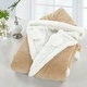 preview thumbnail 13 of 16, Chic Home Reyn Snuggle Hoodie Ultra Plush Micromink Wearable Blanket
