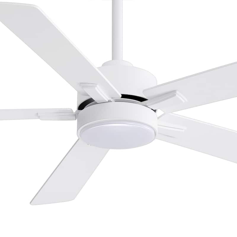 52 inch 5 Blade LED Ceiling Fan with Remote and Light Kit