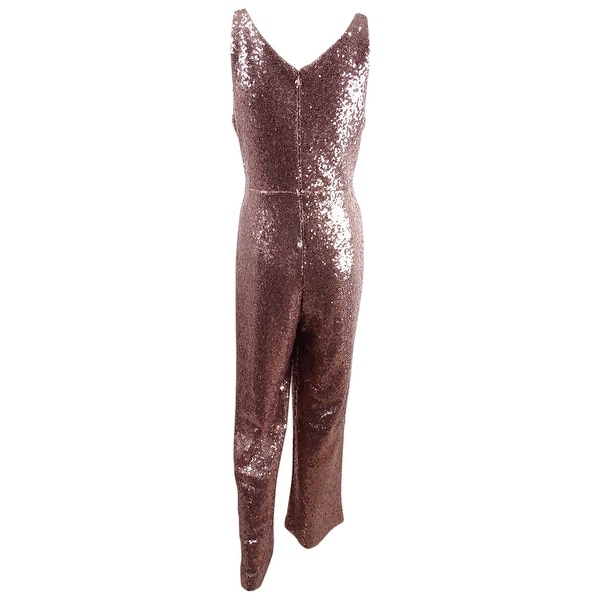 Petite Sequined Jumpsuit