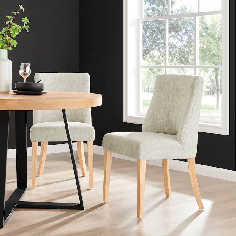 NPD Furniture New Paris Fabric Chair (Set of 2)