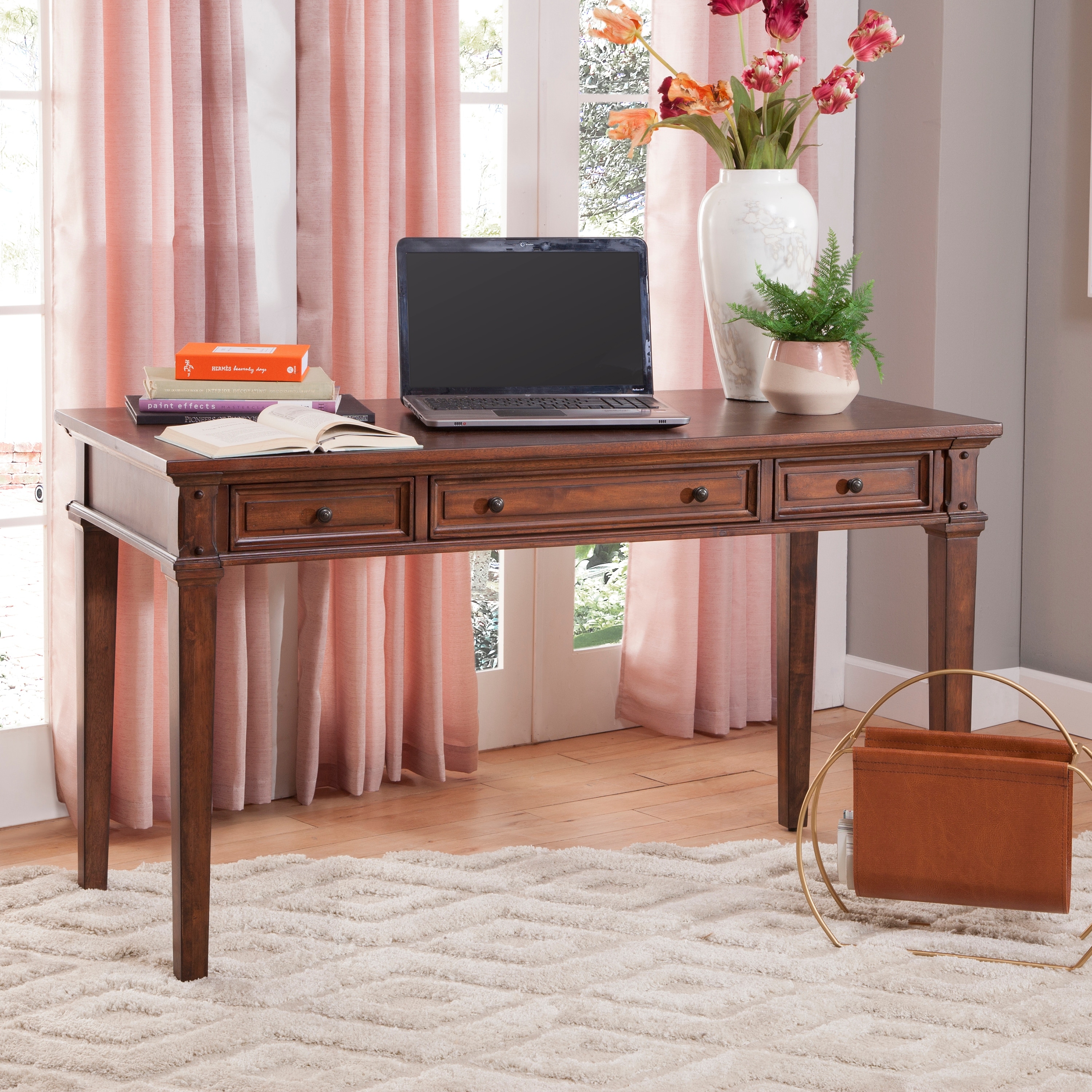Harbor Point Vintage 50-inch Writing Desk