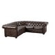 preview thumbnail 20 of 33, Knightsbridge Scrolled Arm Chesterfield Sectional by iNSPIRE Q Artisan