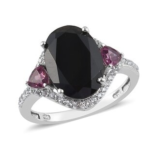 Details about   GENUINE RHODOLITE GARNET RING 925 STERLING SILVER size 5 FAST FREE SHIPPING !!