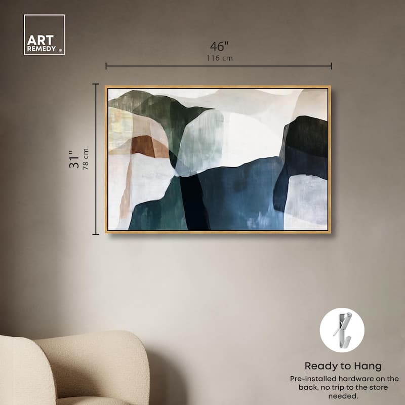 Mountain Mist Canvas by Art Remedy