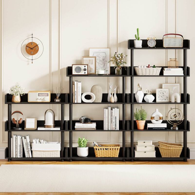 Costway 1/2 PCS 4-Tier Bookshelf with Anti-Tipping Kit Industrial - See Details