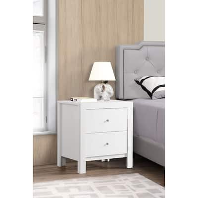 Burlington 2-drawer Wood Nightstand