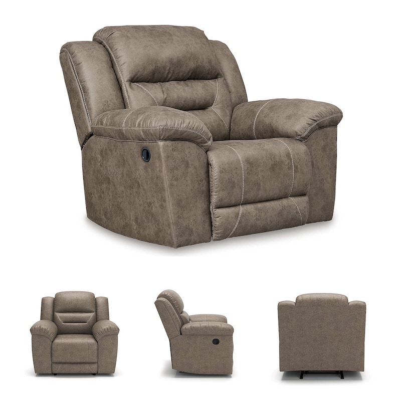 Stoneland Contemporary Rocker Recliner Fossil
