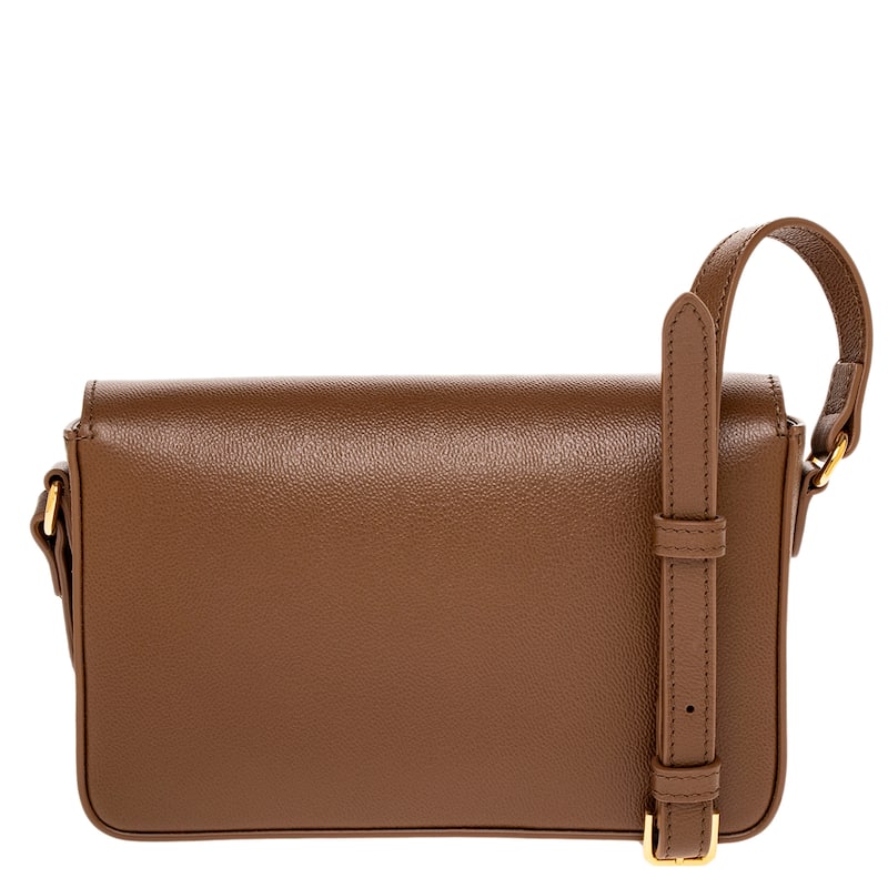 Burberry Hampshire Small House Check & Leather Crossbody