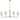 4 Light Incandescent Horizontal Chandelier Aged Brass with White Shades