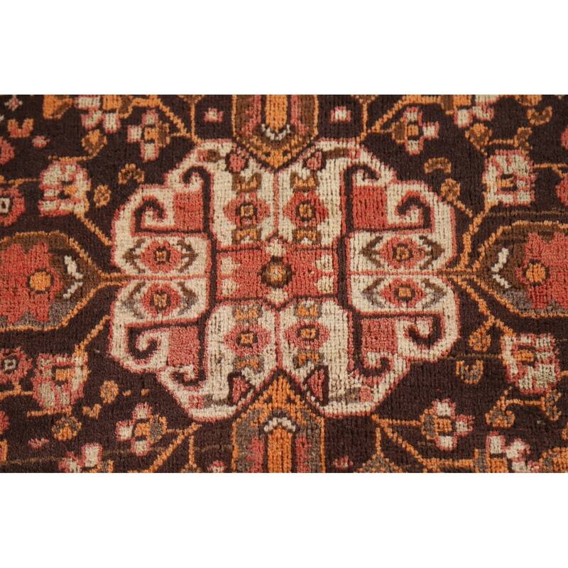 Handmade Vegetable Dye Shiraz Persian Vintage Area Rug - 5'1"x 7'10"