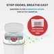 preview thumbnail 4 of 9, iTouchless Oval 13‑Gallon Sensor Kitchen Trash Can with AbsorbX Odor Filter