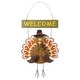 preview thumbnail 19 of 53, Glitzhome Thanksgiving Wooden Turkey Table Decor Wall Hanging Signs B-Wall Decor