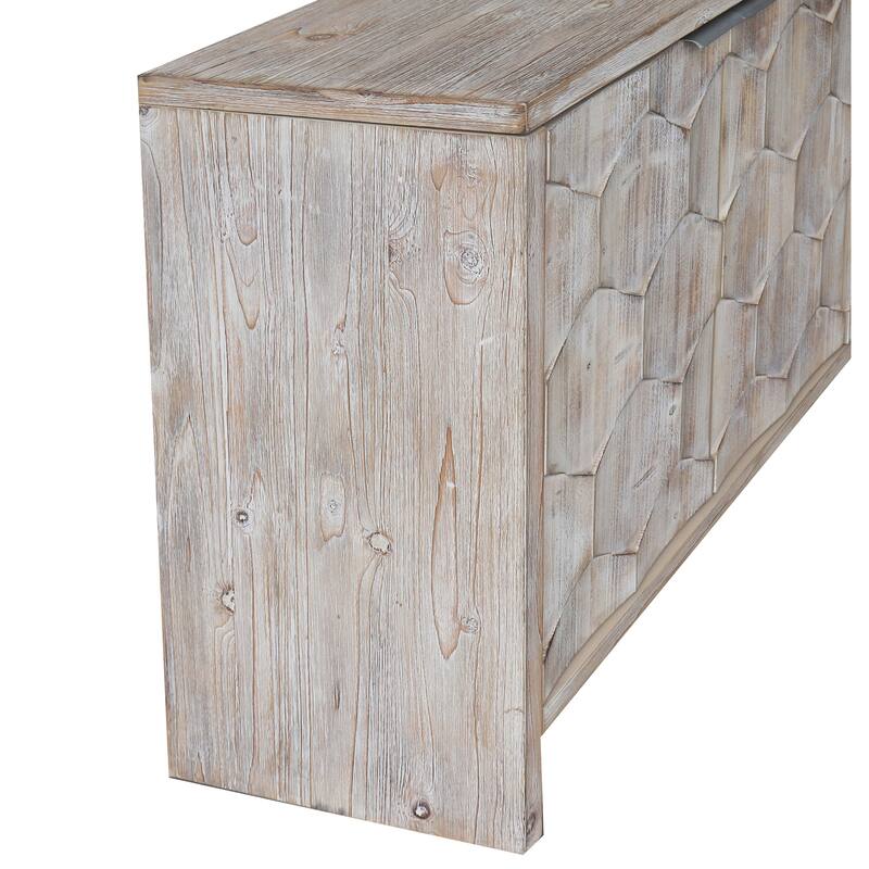 Modern Wooden Adjustable Partition Dining Cabinet