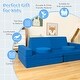 preview thumbnail 22 of 30, Convertible Kids Sofa Playset with Zipper